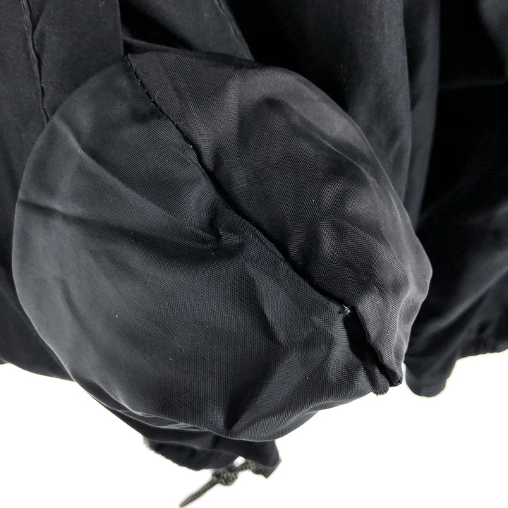 Ralph Lauren CHAPS Chaps with back logo, reversible fleece and windbreaker, men's size M polyester black type Vintage Second Hand