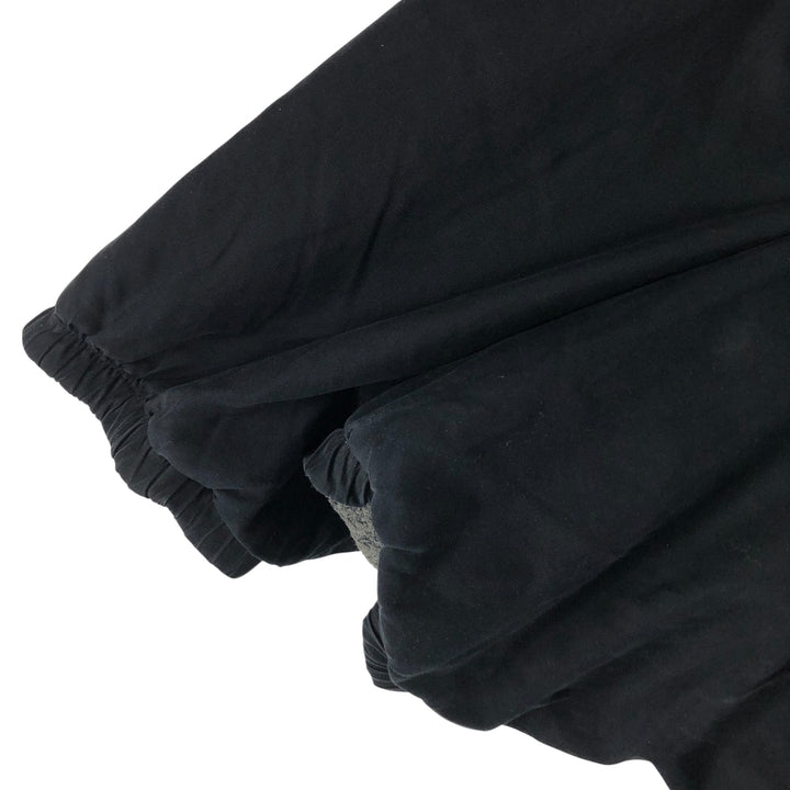 Ralph Lauren CHAPS Chaps with back logo, reversible fleece and windbreaker, men's size M polyester black type Vintage Second Hand