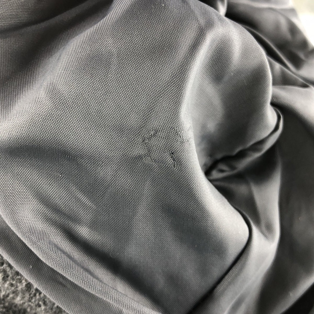 Ralph Lauren CHAPS Chaps with back logo, reversible fleece and windbreaker, men's size M polyester black type Vintage Second Hand