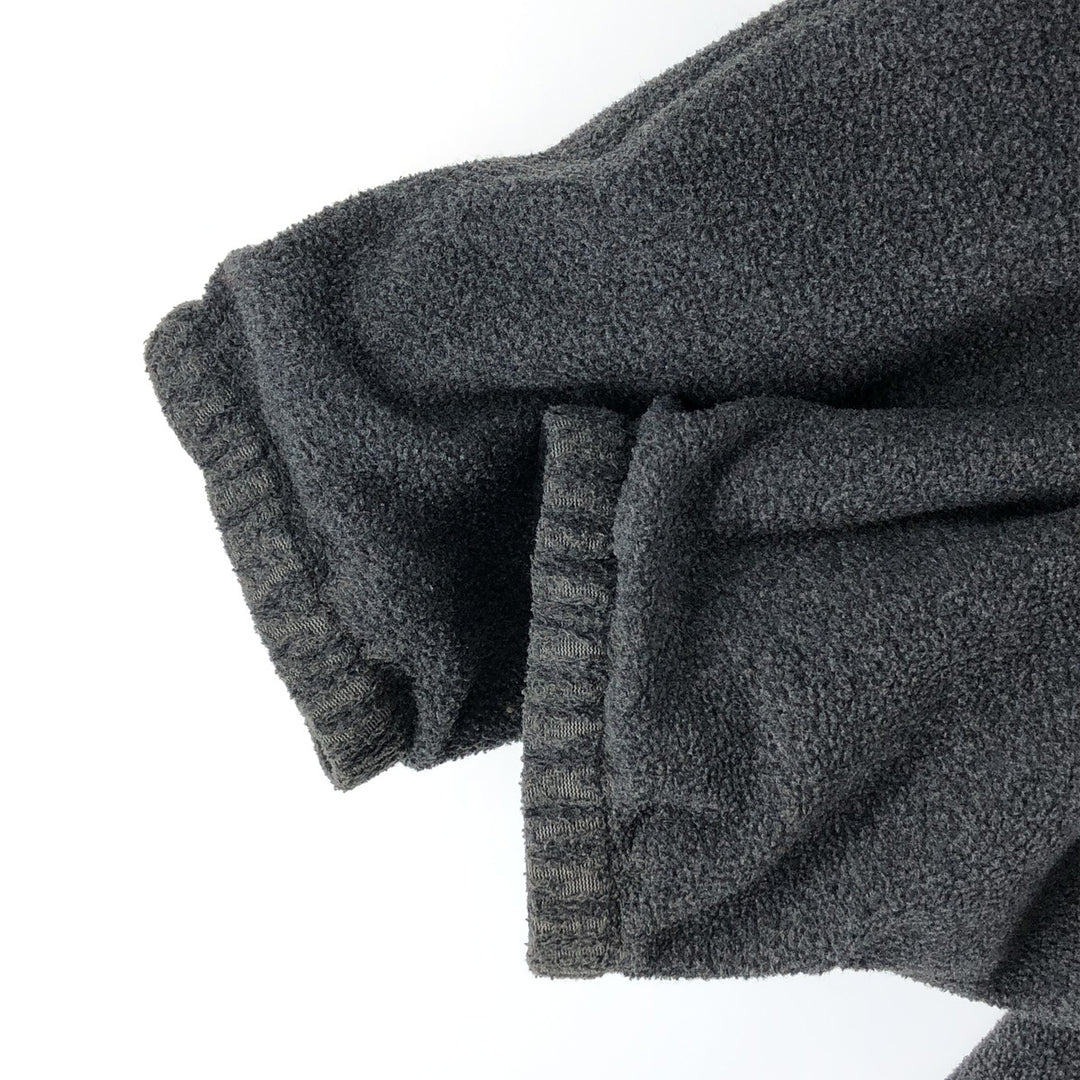 Ralph Lauren CHAPS Chaps with back logo, reversible fleece and windbreaker, men's size M polyester black type Vintage Second Hand