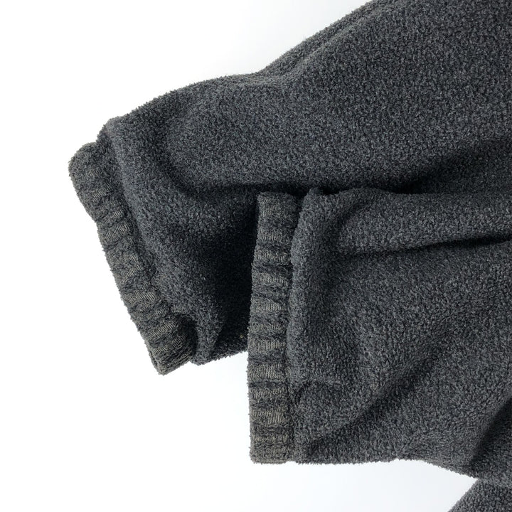 Ralph Lauren CHAPS Chaps with back logo, reversible fleece and windbreaker, men's size M polyester black type Vintage Second Hand