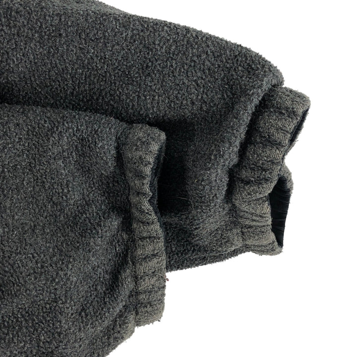 Ralph Lauren CHAPS Chaps with back logo, reversible fleece and windbreaker, men's size M polyester black type Vintage Second Hand