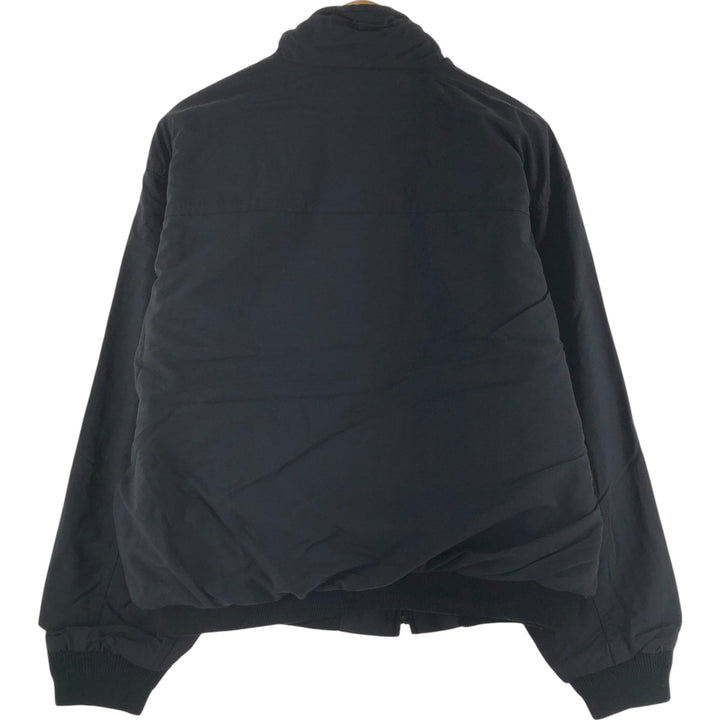 Vintage 90'S J.Crew nylon jacket, made in the USA, size L, men's Nylon black type Vintage Second Hand