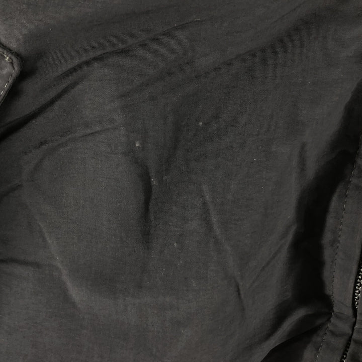 Vintage 90'S J.Crew nylon jacket, made in the USA, size L, men's Nylon black type Vintage Second Hand