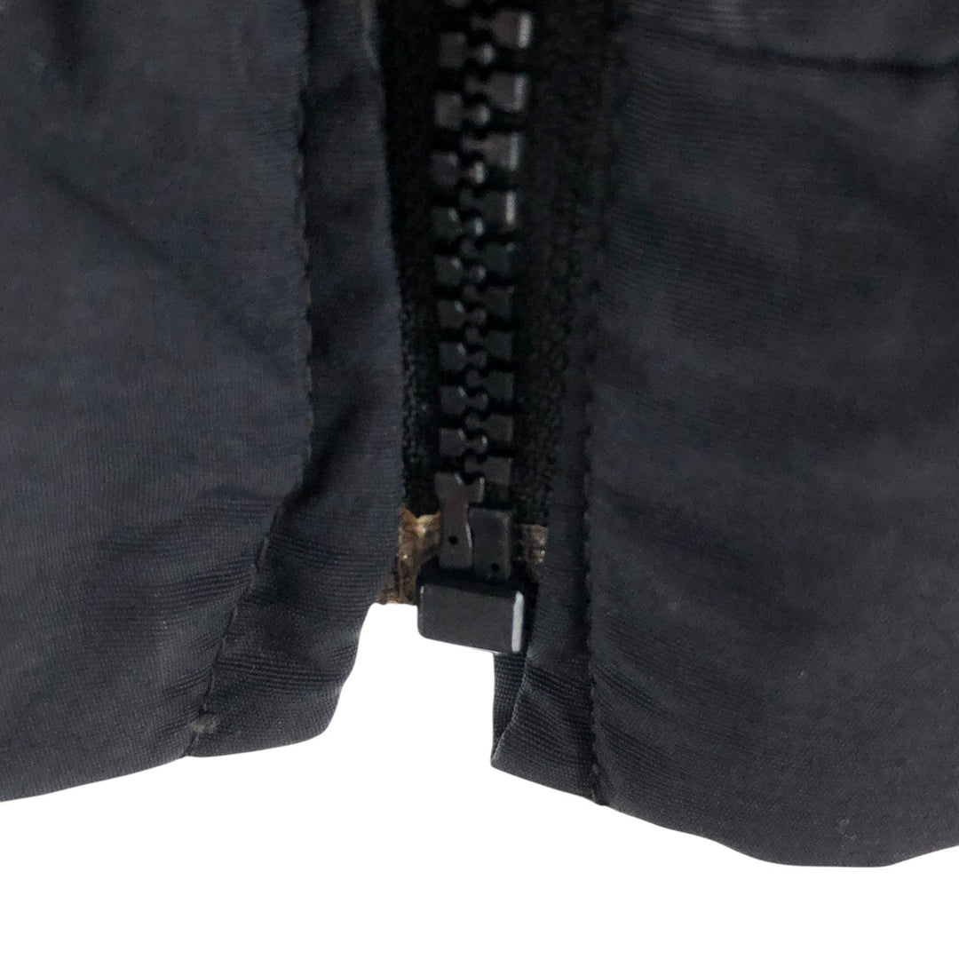 Vintage 90'S J.Crew nylon jacket, made in the USA, size L, men's Nylon black type Vintage Second Hand