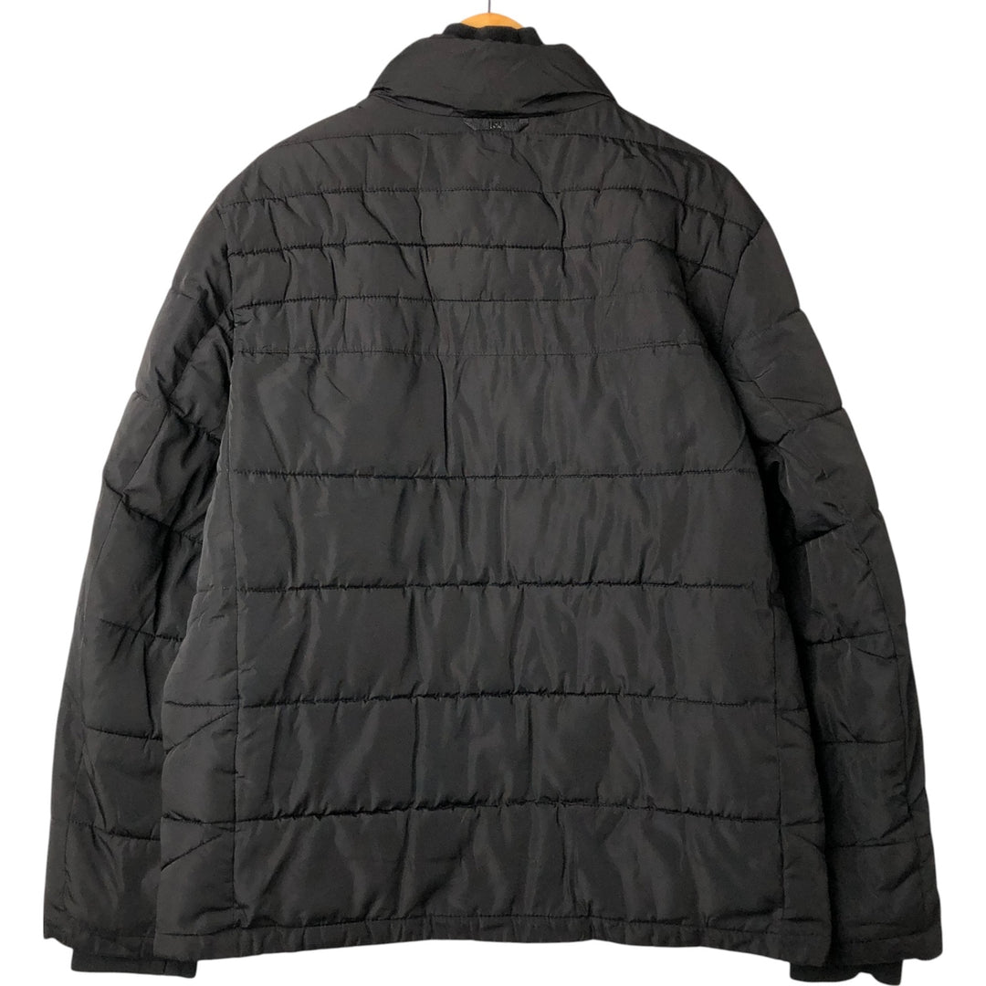 Calvin Klein padded puffer jacket, men's size L polyester black type Vintage Second Hand