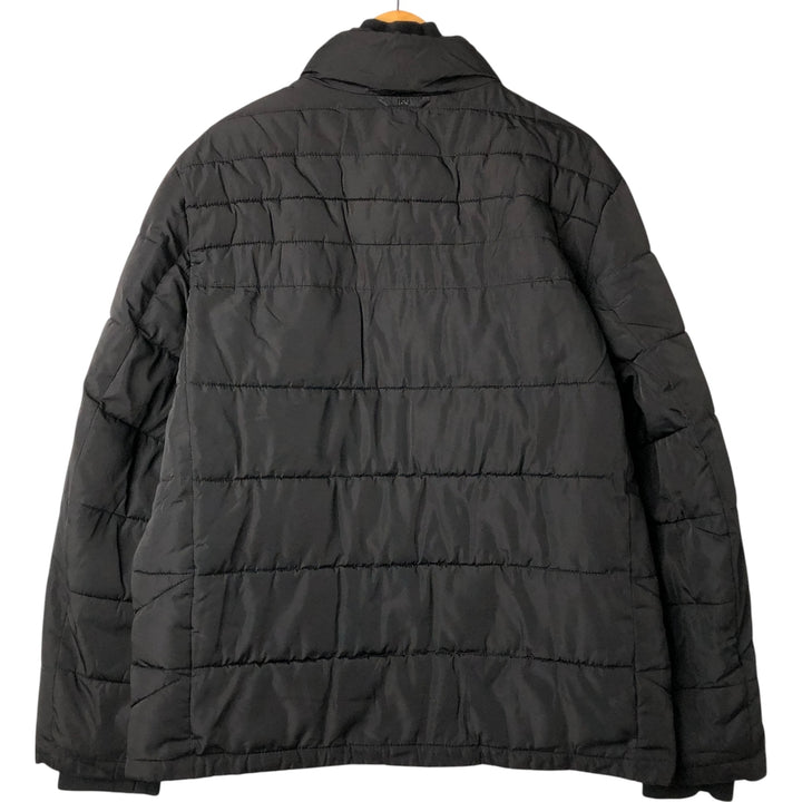 Calvin Klein padded puffer jacket, men's size L polyester black type Vintage Second Hand
