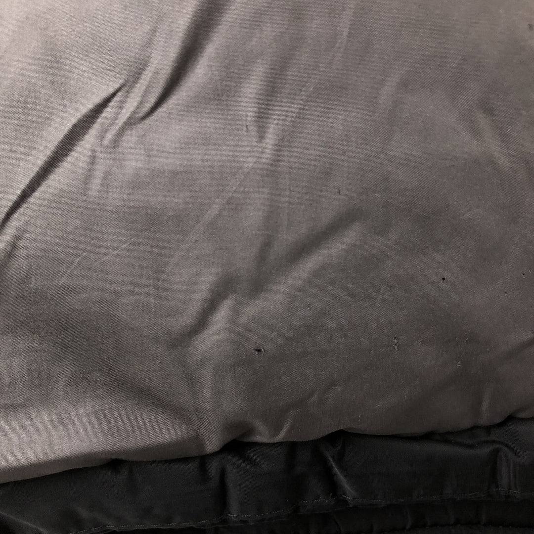 Calvin Klein padded puffer jacket, men's size L polyester black type Vintage Second Hand