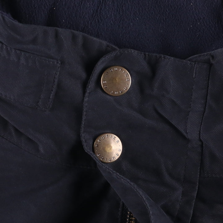 90'S Nautica puffer jacket, men's size L, vintage Nylon navy blue type Vintage Second Hand