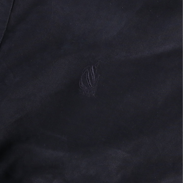 90'S Nautica puffer jacket, men's size L, vintage Nylon navy blue type Vintage Second Hand
