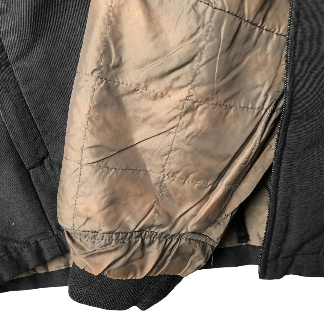 90'S GAP Vintage Padded Puffer Jacket, Men's Size L Nylon black type Vintage Second Hand