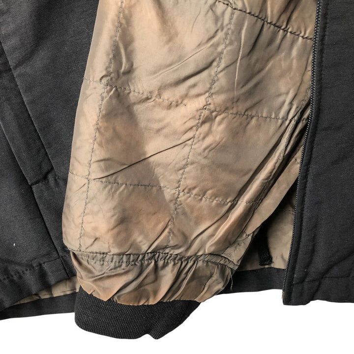 90'S GAP Vintage Padded Puffer Jacket, Men's Size L Nylon black type Vintage Second Hand