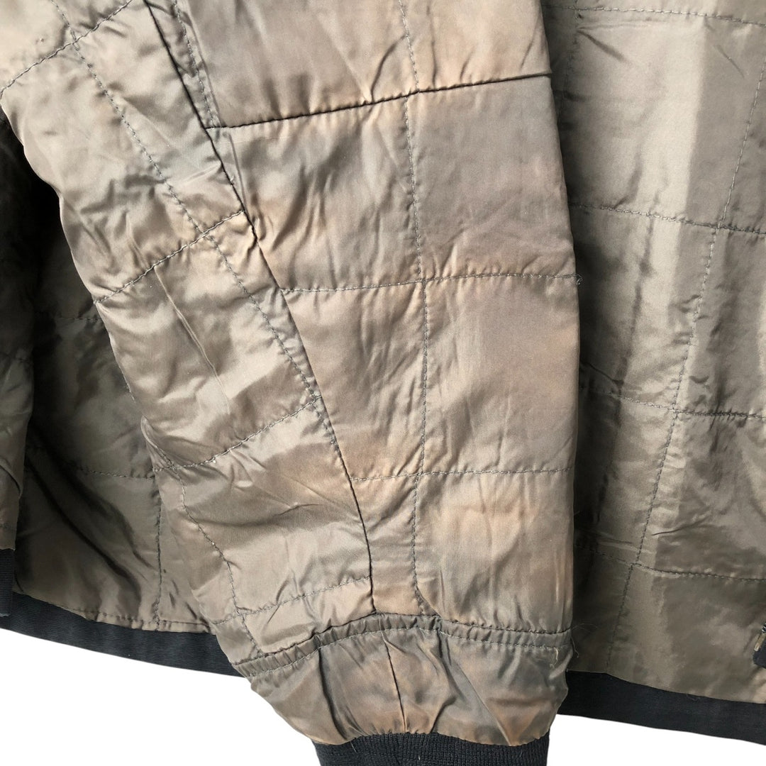 90'S GAP Vintage Padded Puffer Jacket, Men's Size L Nylon black type Vintage Second Hand