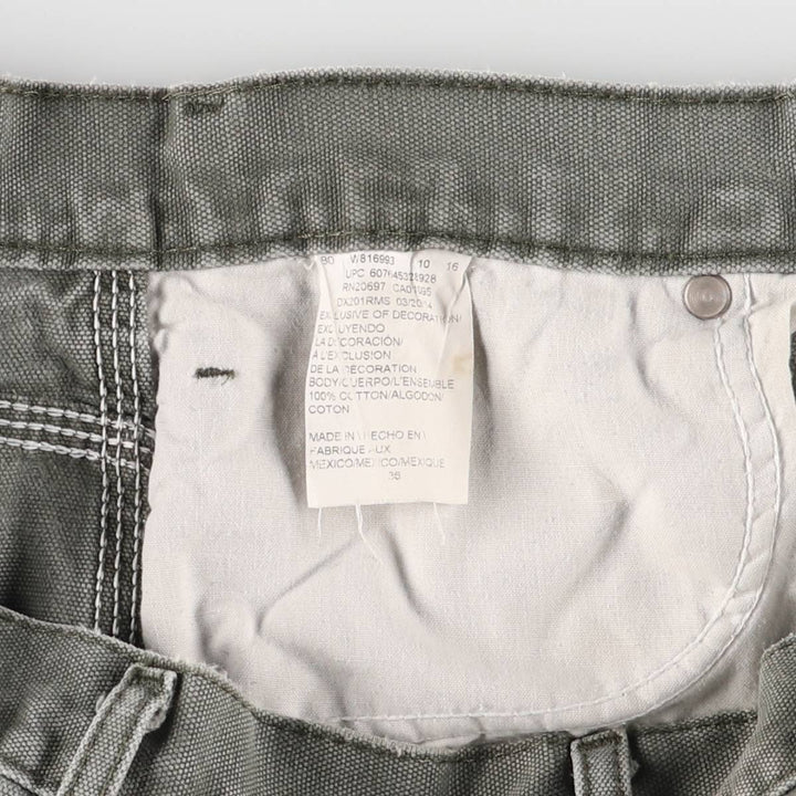 Dickies Duck Fabric Work Shorts Short Pants Men's W38 cotton Khaki type Vintage Second Hand