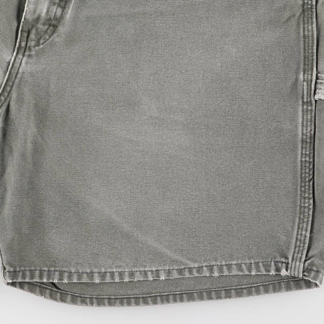Dickies Duck Fabric Work Shorts Short Pants Men's W38 cotton Khaki type Vintage Second Hand