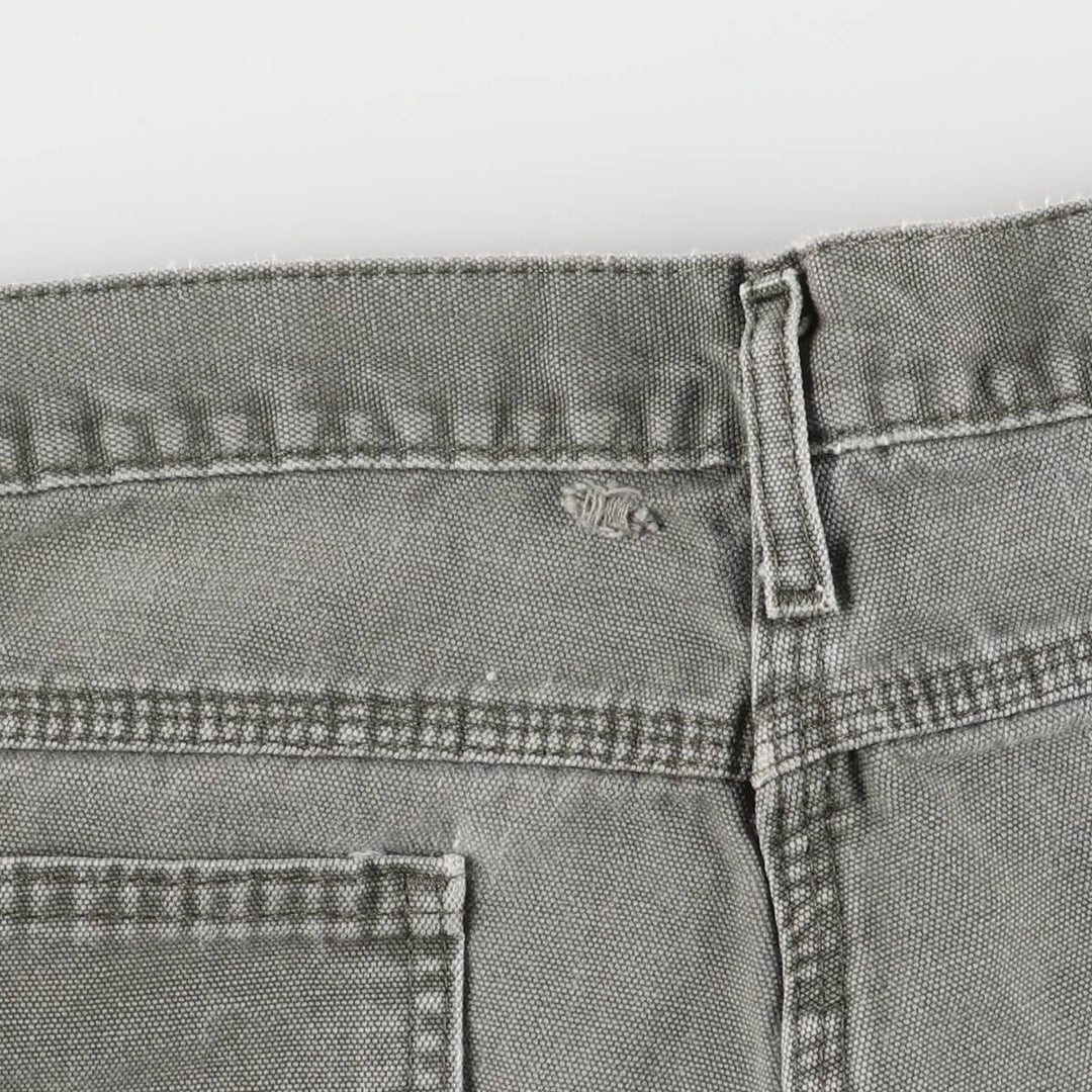 Dickies Duck Fabric Work Shorts Short Pants Men's W38 cotton Khaki type Vintage Second Hand