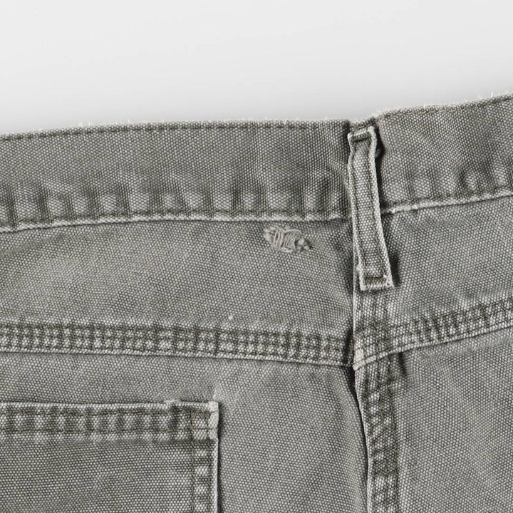 Dickies Duck Fabric Work Shorts Short Pants Men's W38 cotton Khaki type Vintage Second Hand