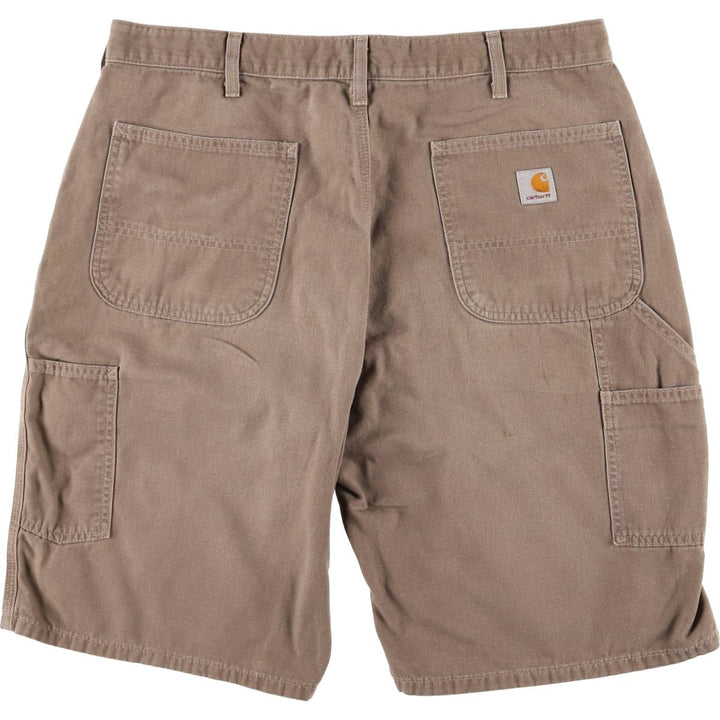 Carhartt Duck Painter Shorts, Men's, W36 equivalent cotton Khaki type beige Vintage Second Hand