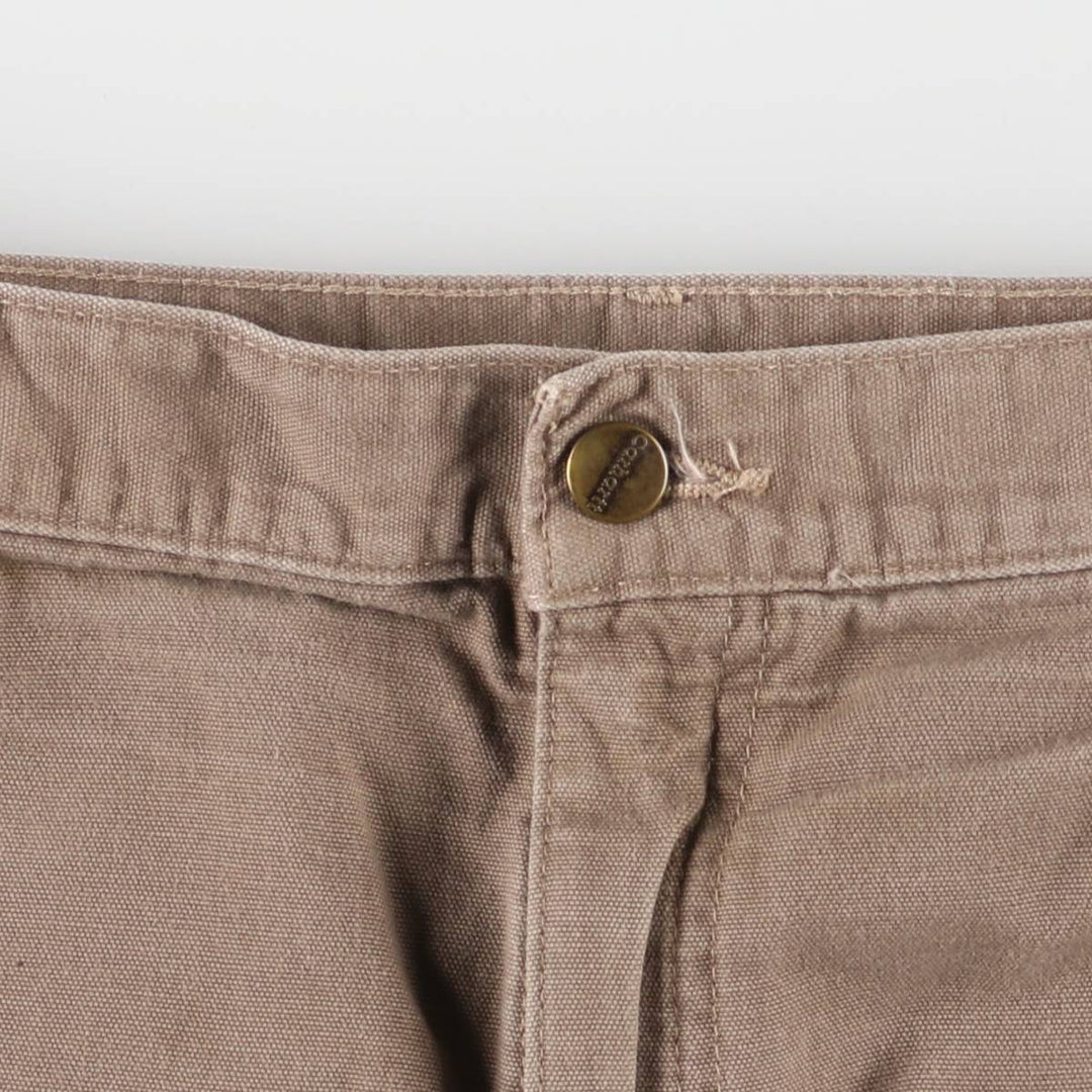 Carhartt Duck Painter Shorts, Men's, W36 equivalent cotton Khaki type beige Vintage Second Hand