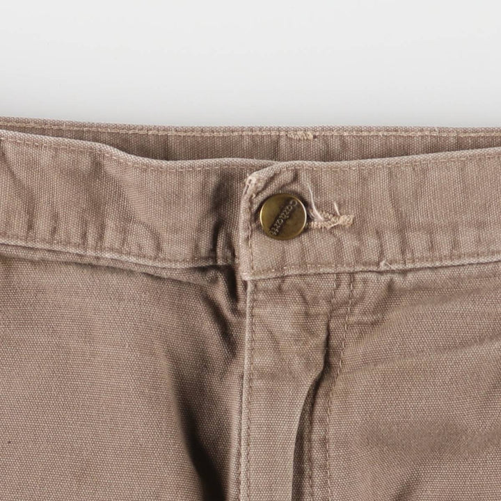 Carhartt Duck Painter Shorts, Men's, W36 equivalent cotton Khaki type beige Vintage Second Hand