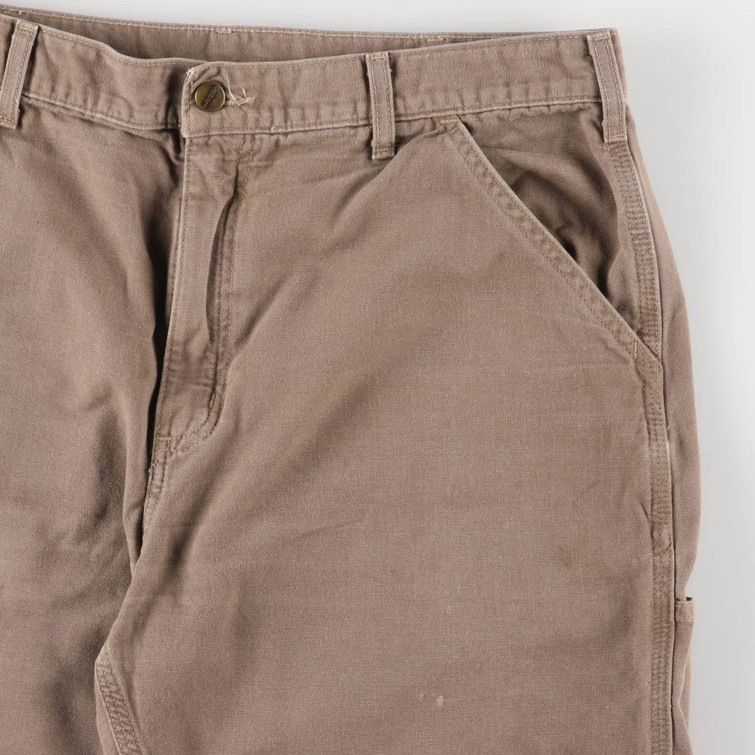 Carhartt Duck Painter Shorts, Men's, W36 equivalent cotton Khaki type beige Vintage Second Hand