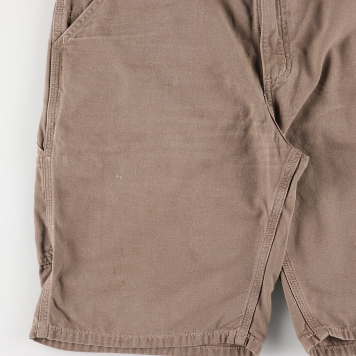 Carhartt Duck Painter Shorts, Men's, W36 equivalent cotton Khaki type beige Vintage Second Hand
