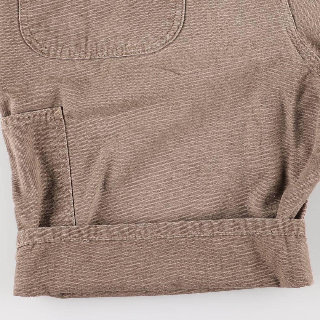Carhartt Duck Painter Shorts, Men's, W36 equivalent cotton Khaki type beige Vintage Second Hand