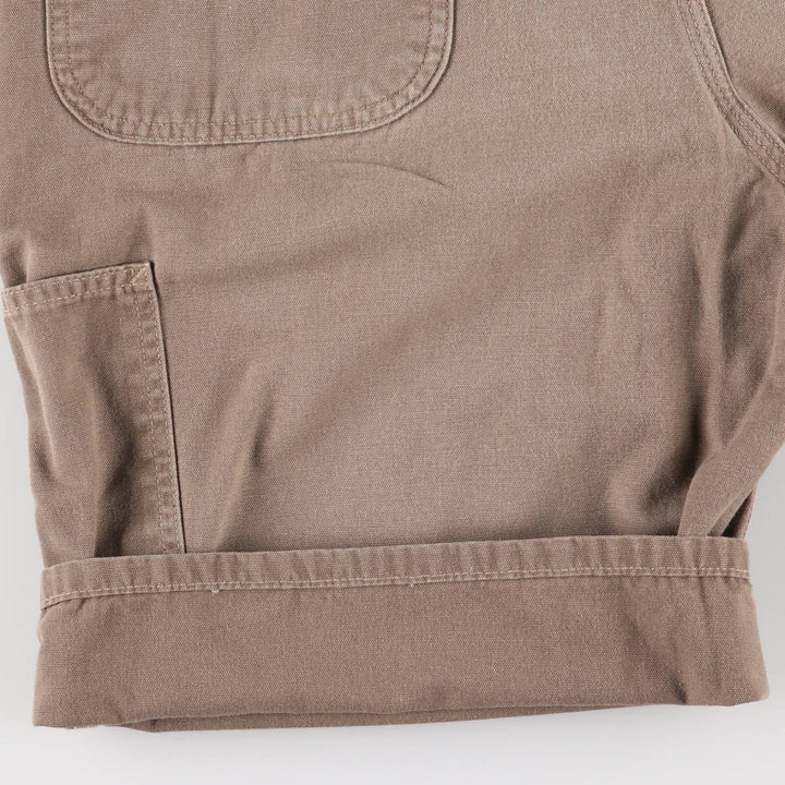 Carhartt Duck Painter Shorts, Men's, W36 equivalent cotton Khaki type beige Vintage Second Hand