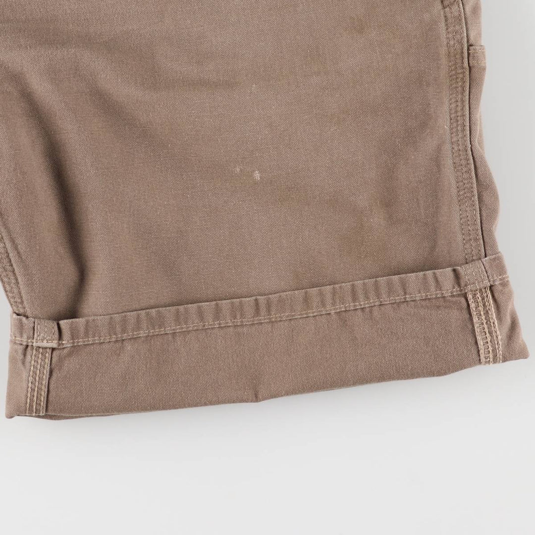 Carhartt Duck Painter Shorts, Men's, W36 equivalent cotton Khaki type beige Vintage Second Hand