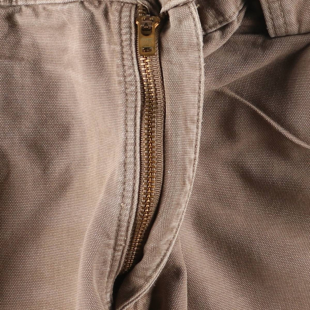 00'S Carhartt Duck Painter Shorts, Men's, W36 cotton Khaki type beige Vintage Second Hand