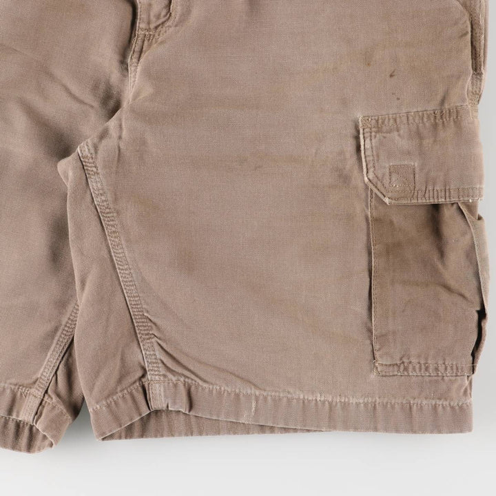 00'S Carhartt Duck Painter Shorts, Men's, W36 cotton Khaki type beige Vintage Second Hand