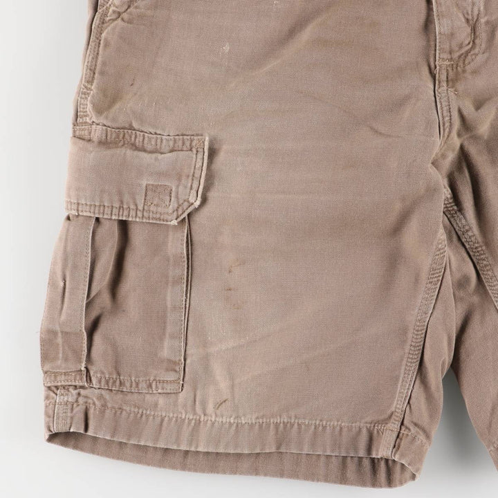 00'S Carhartt Duck Painter Shorts, Men's, W36 cotton Khaki type beige Vintage Second Hand