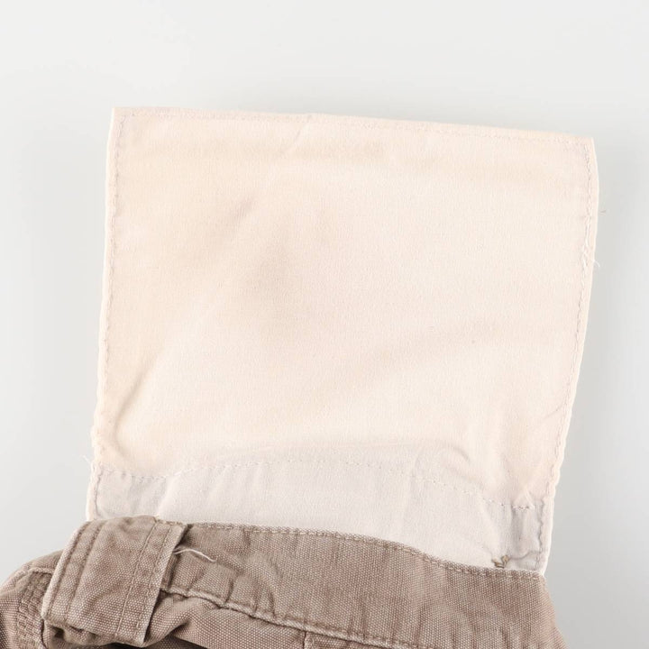 00'S Carhartt Duck Painter Shorts, Men's, W36 cotton Khaki type beige Vintage Second Hand