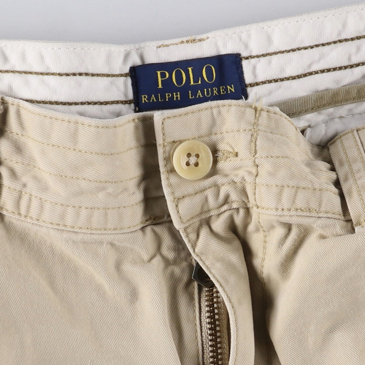 Ralph Lauren POLO RALPH LAUREN cargo shorts short pants men's w36 equivalent cotton Beige type Vintage Second Hand