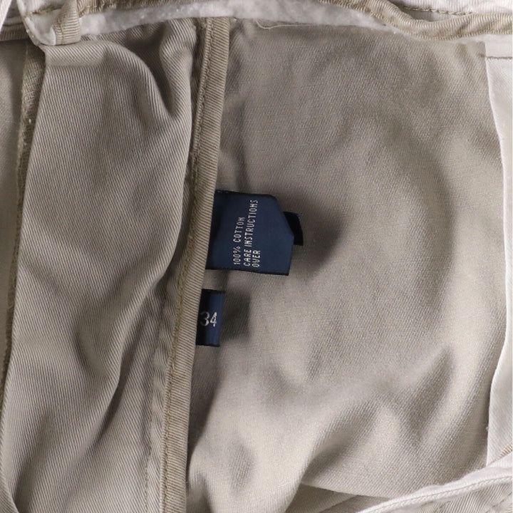 Ralph Lauren POLO by Ralph Lauren cargo shorts, half pants, men's w35 equivalent cotton Beige type Vintage Second Hand