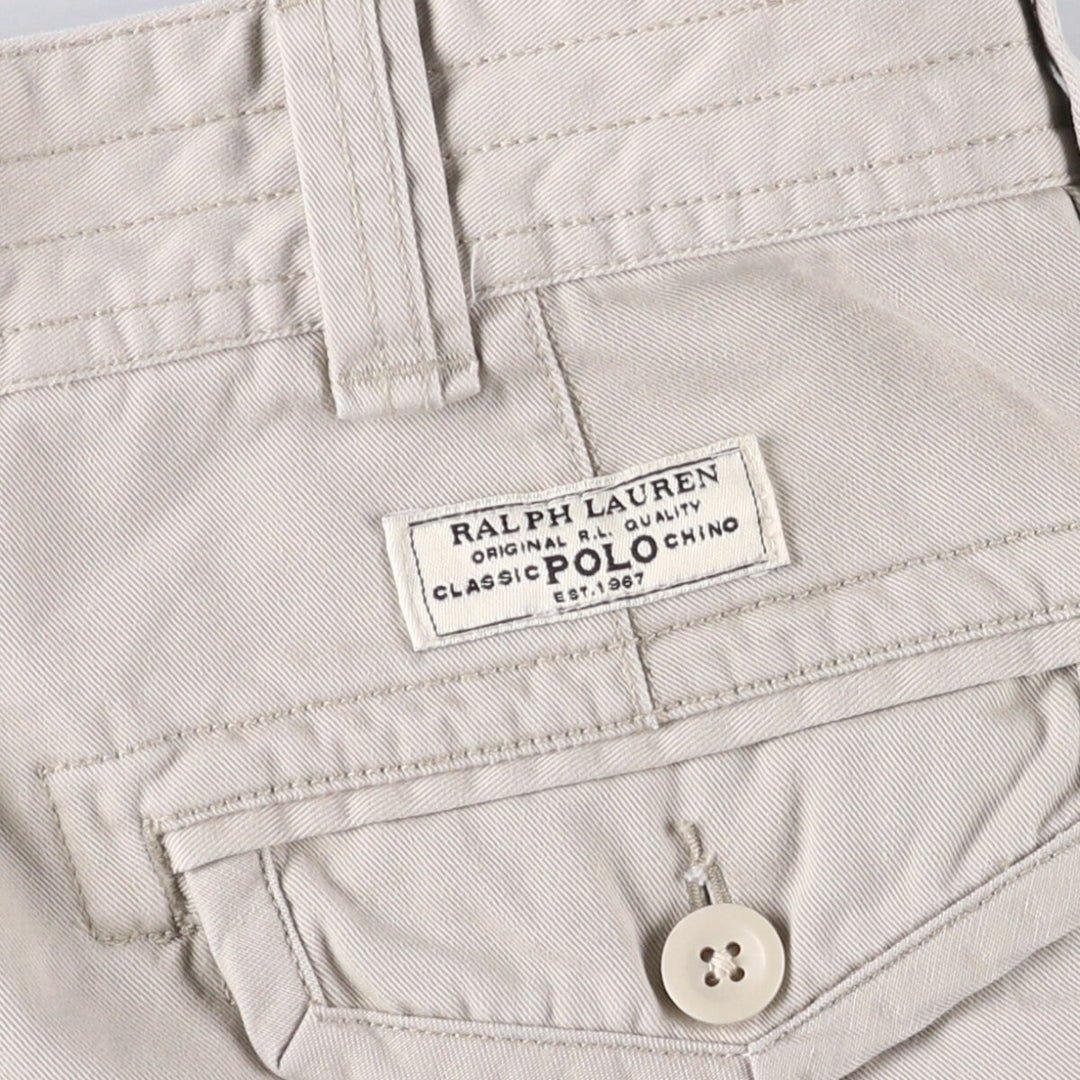 Ralph Lauren POLO by Ralph Lauren cargo shorts, half pants, men's w35 equivalent cotton Beige type Vintage Second Hand