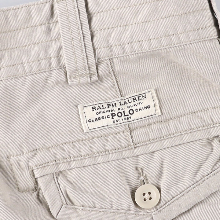 Ralph Lauren POLO by Ralph Lauren cargo shorts, half pants, men's w35 equivalent cotton Beige type Vintage Second Hand