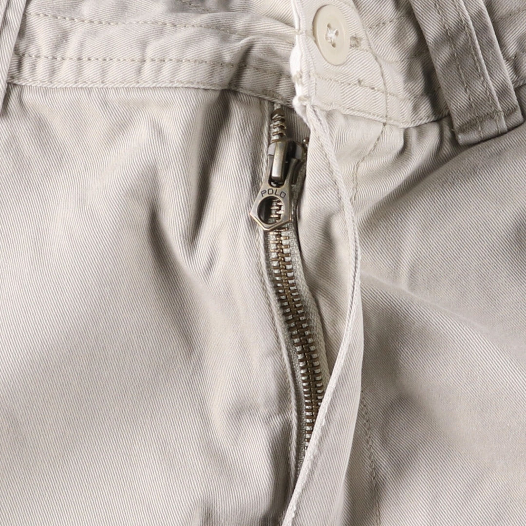 Ralph Lauren POLO by Ralph Lauren cargo shorts, half pants, men's w35 equivalent cotton Beige type Vintage Second Hand