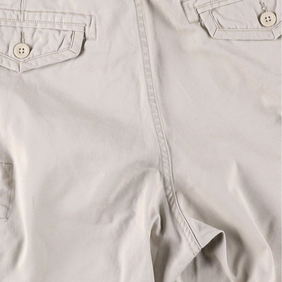 Ralph Lauren POLO by Ralph Lauren cargo shorts, half pants, men's w35 equivalent cotton Beige type Vintage Second Hand