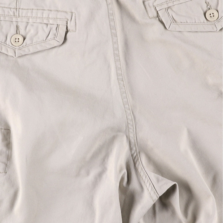 Ralph Lauren POLO by Ralph Lauren cargo shorts, half pants, men's w35 equivalent cotton Beige type Vintage Second Hand