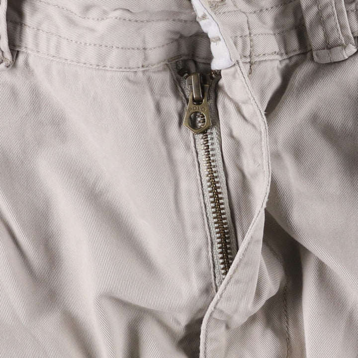 Ralph Lauren POLO by Ralph Lauren cargo shorts, short pants, men's size w36 cotton gray type Vintage Second Hand