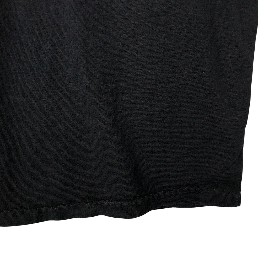 ~00'S SANTANA Band T-shirt, Men's M size unclear black type Vintage Second Hand