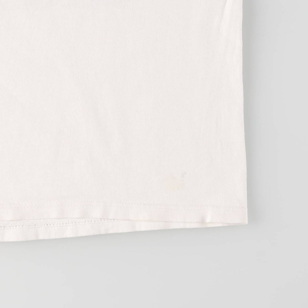 Printed T-shirt, men's size XL unclear white type Vintage Second Hand
