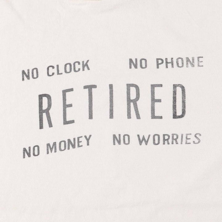 ONEITA Message Print T-Shirt Made in USA Men's XL Vintage cotton white type Vintage Second Hand