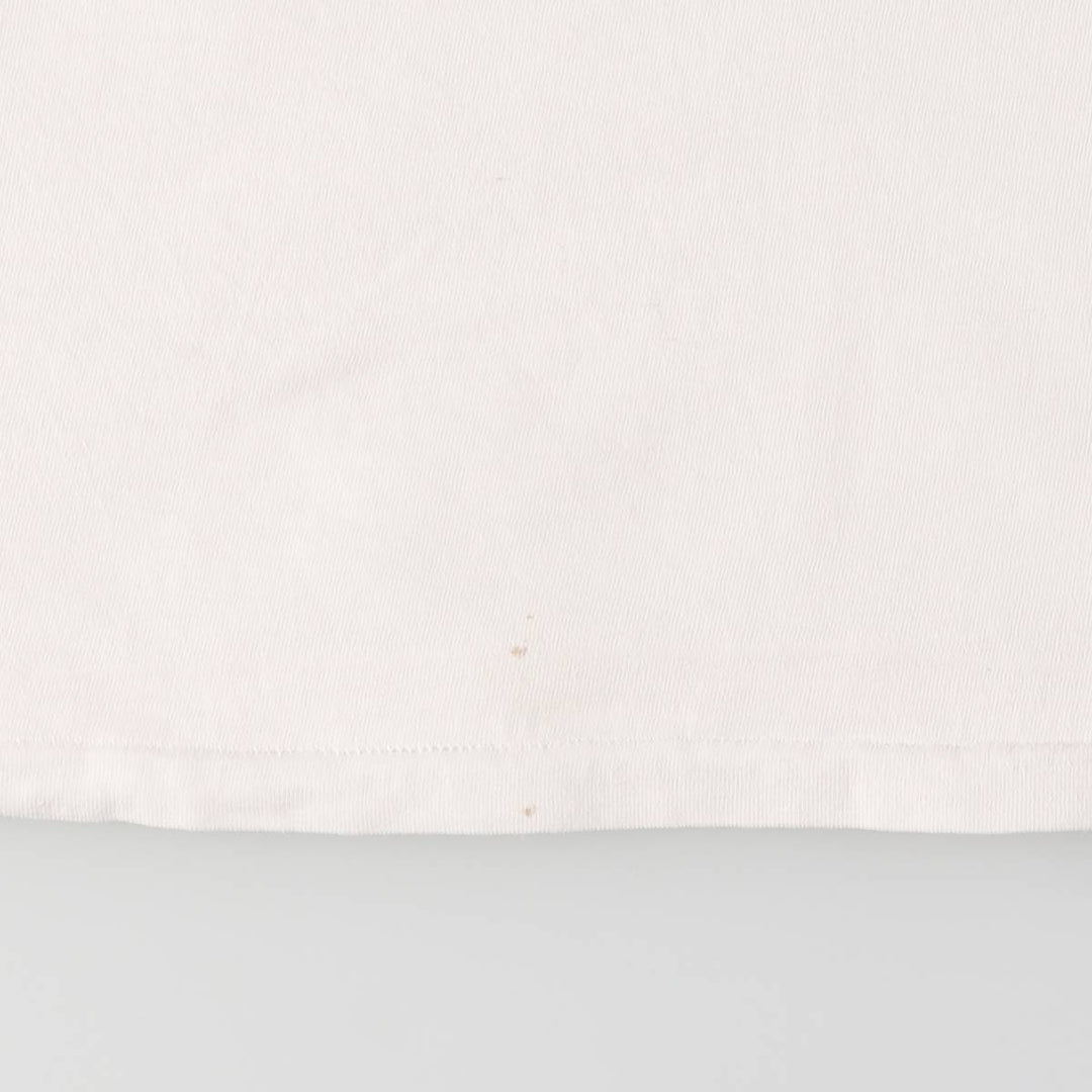 ONEITA Message Print T-Shirt Made in USA Men's XL Vintage cotton white type Vintage Second Hand