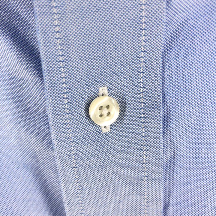 Brooks Brothers Est.1818 Long Sleeve Button-Down Shirt, Men's Size L cotton blue type Vintage Second Hand