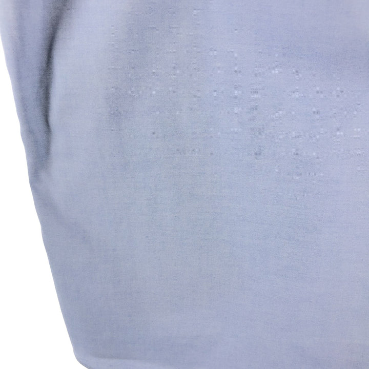 Brooks Brothers Est.1818 Long Sleeve Button Down Shirt, Men's M Size cotton navy blue type Vintage Second Hand