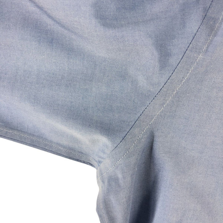 Brooks Brothers Est.1818 Long Sleeve Button Down Shirt Men's XL cotton Navy blue Vintage Second Hand