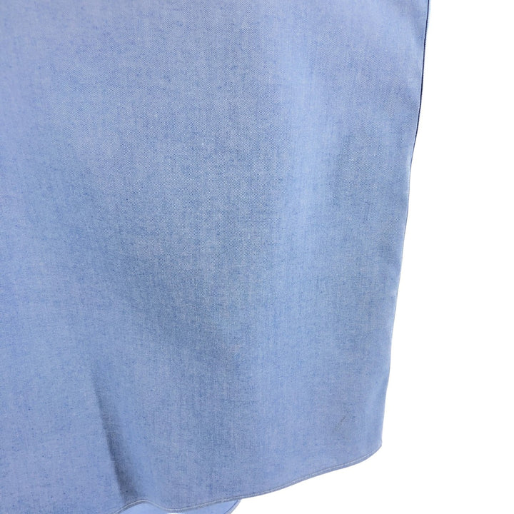 Brooks Brothers 346 long sleeve button-down shirt, men's size XL cotton navy blue type Vintage Second Hand