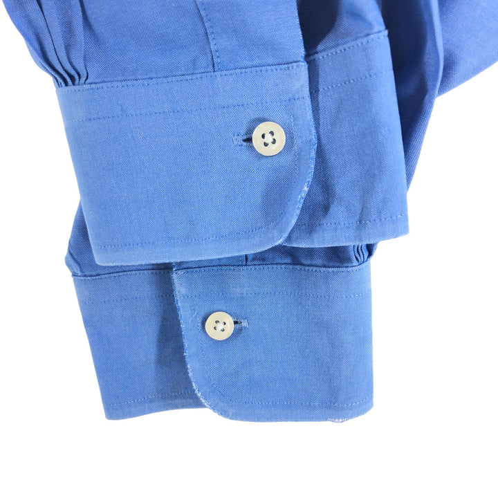 Brooks Brothers Est.1818 Long Sleeve Button Down Shirt Men's XL cotton blue type Vintage Second Hand